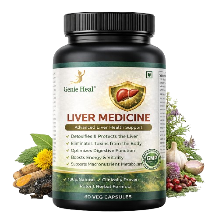 GenieHeal Liver Medicine herbal food supplement